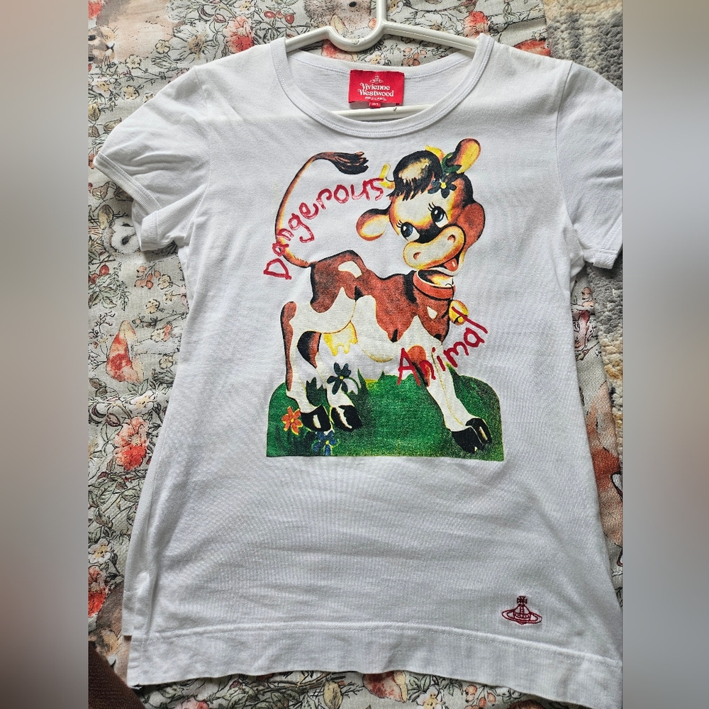 Dangerous Animal Vivienne westwood Red Label Authentic Tee Shirt